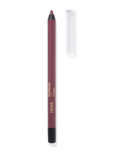eyeliner metallic 58 burgundy  - 11210258 - HEMA