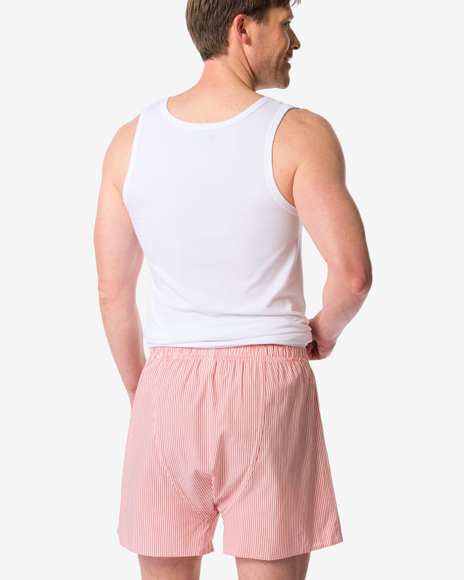 Lockere Herren-Boxershorts Streifen - 19190452 - HEMA