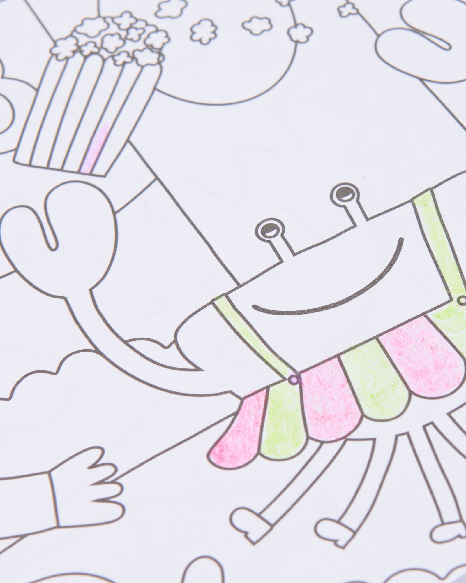 livre de coloriage cirque A6 - 15900404 - HEMA