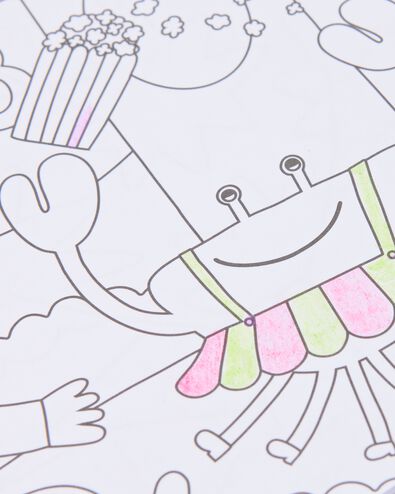 livre de coloriage cirque A6 - 15900404 - HEMA