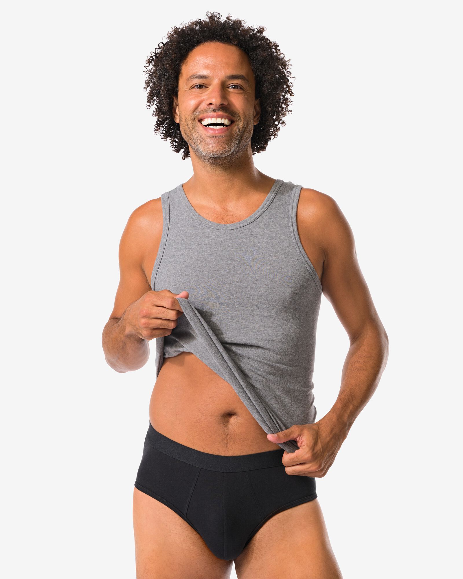 herenslips - 3 stuks zwart zwart - 1000010251 - HEMA