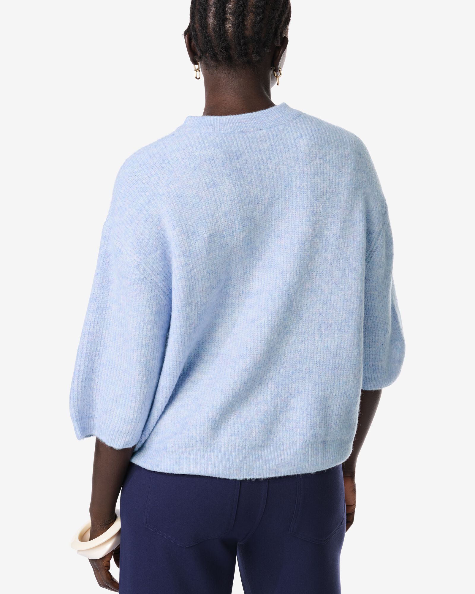 Damenpullover Grace, Feinstrick blau blau - 36207070BLUE - HEMA