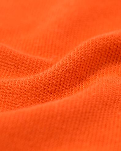Herren-Poloshirt, Piqué orange M - 2107481 - HEMA