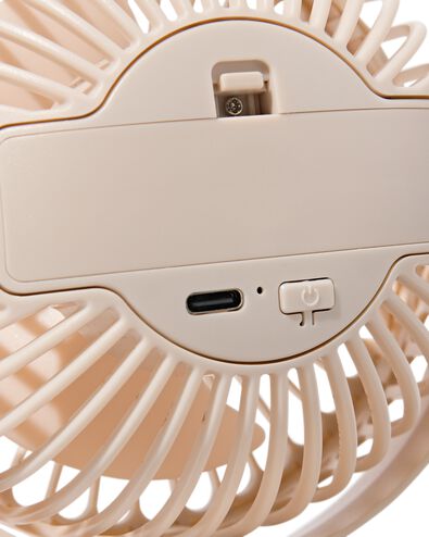 ventilateur &agrave; pince ⌀13,5cm beige - 80200040 - HEMA