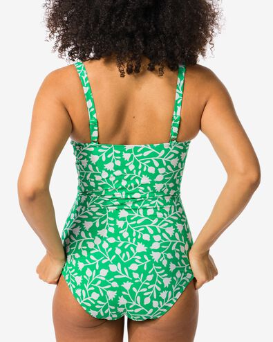 maillot de bain femme control vert vert - 22350290GREEN - HEMA