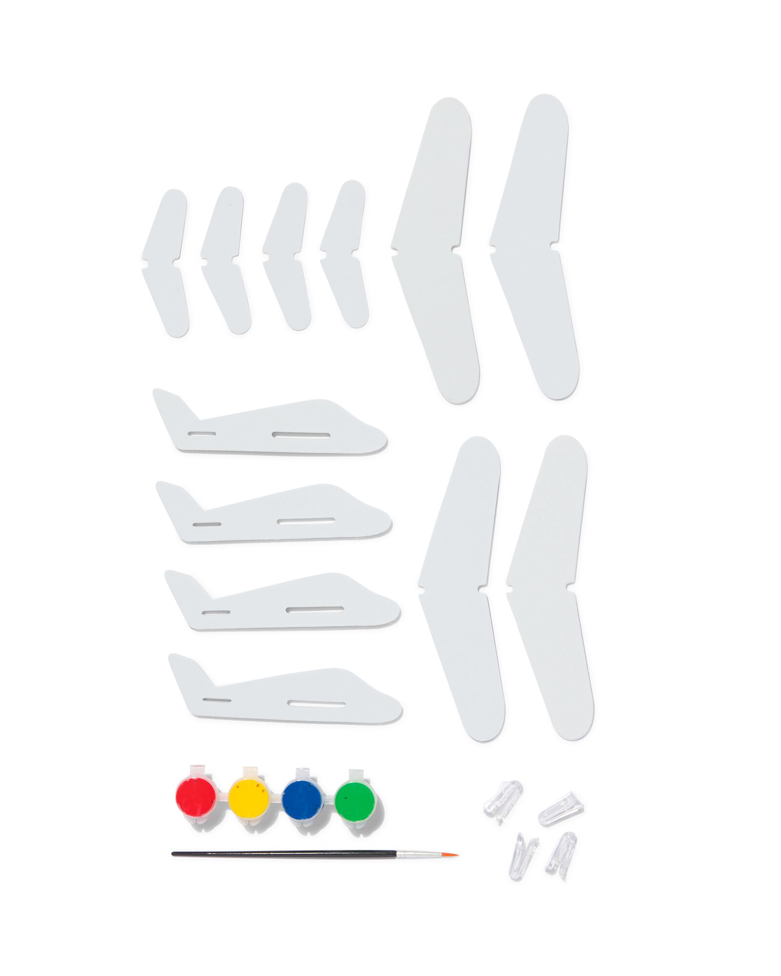 4 avions en mousse &agrave; fabriquer - 15920107 - HEMA