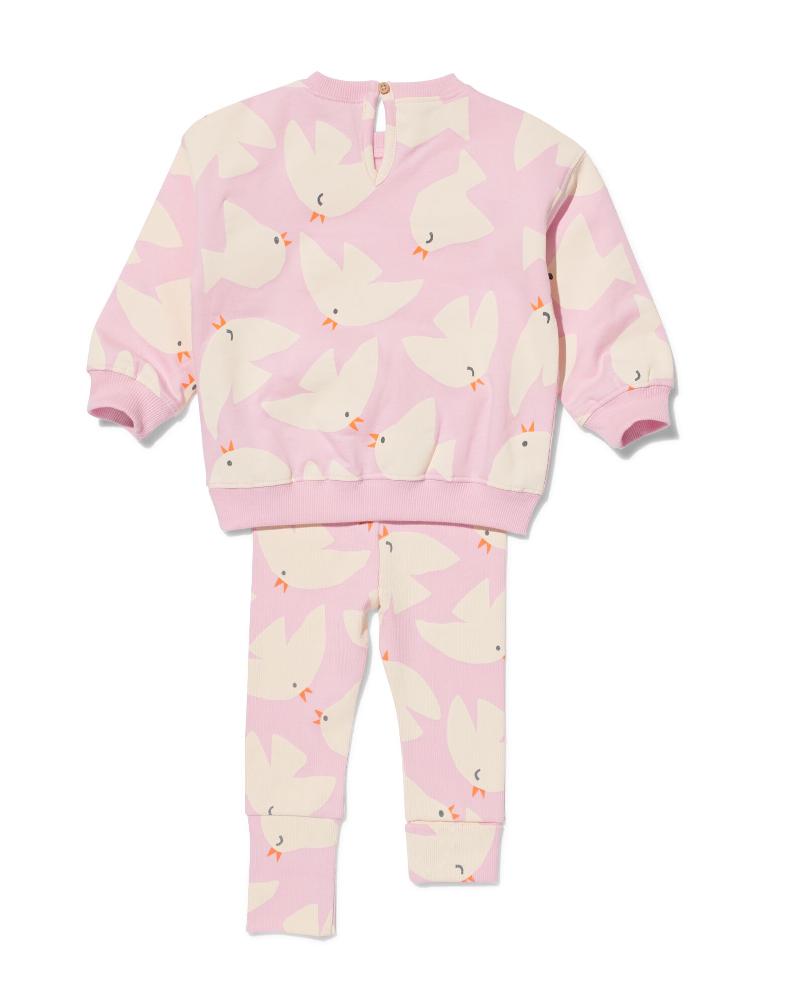 ensemble b&eacute;b&eacute; oiseaux rose - 33088860PINK - HEMA