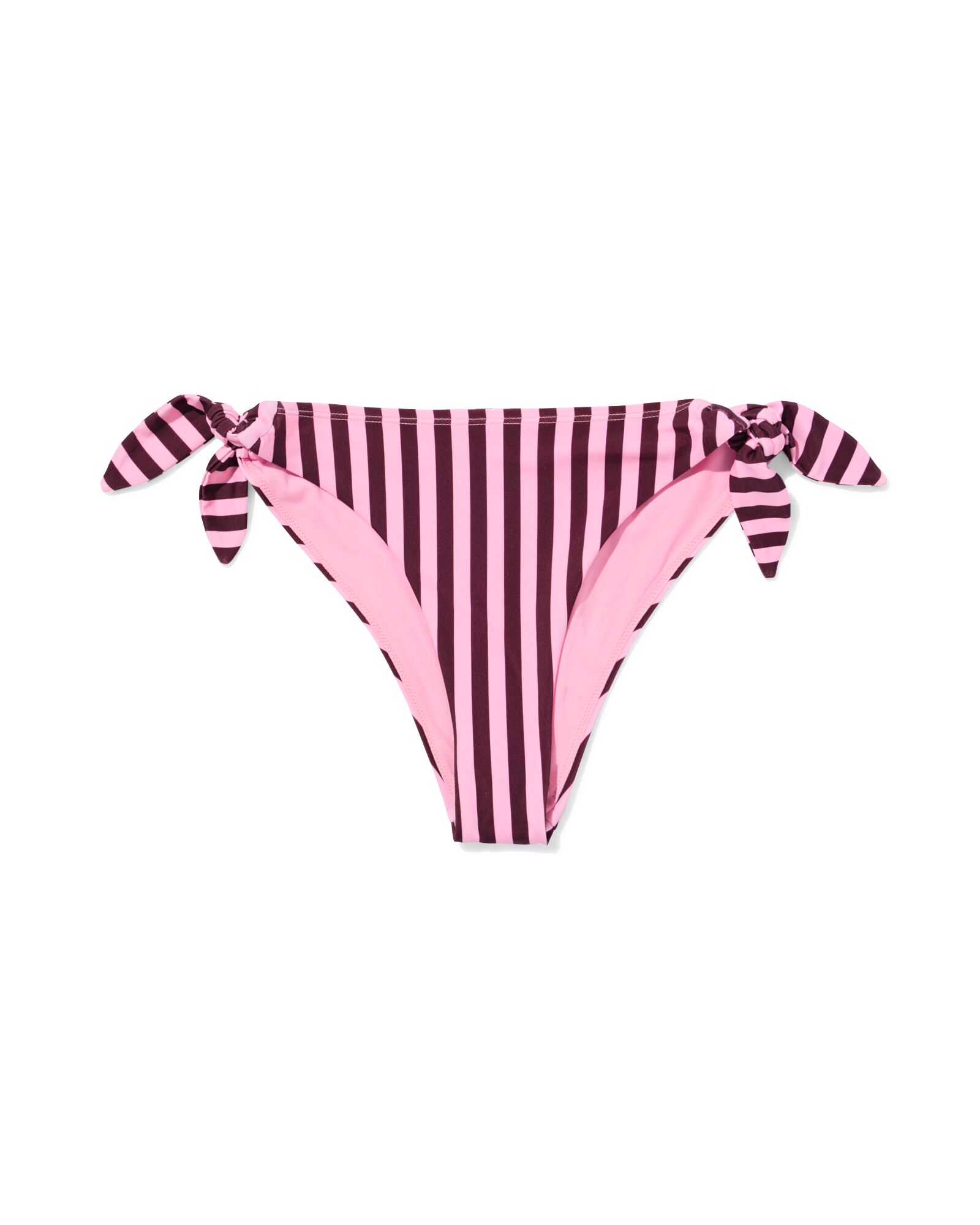 Damen-Bikinihose Eva, gestreift rosa rosa - 22360280PINK - HEMA