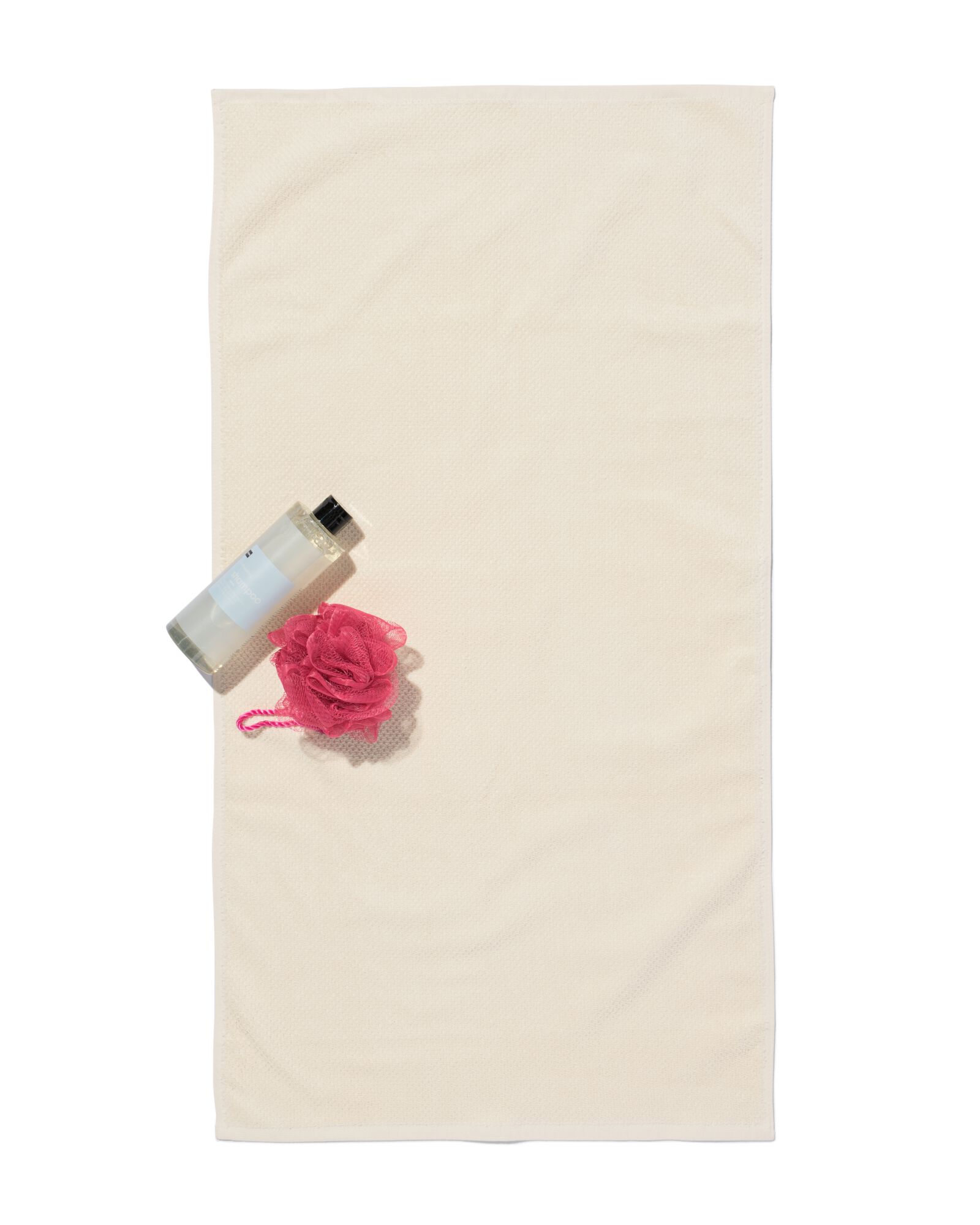 serviette de bain 2&egrave;me vie coton recycl&eacute; &eacute;cru - 2000000084 - HEMA