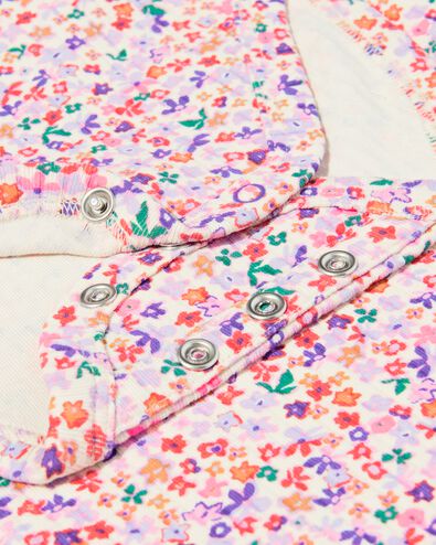 meegroei body LENZING&trade; ECOVERO rib bloemen multi multi - 33307350MULTI - HEMA