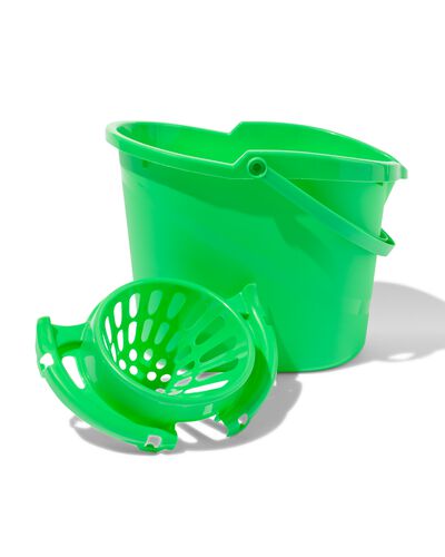 seau avec panier essoreur 15L pour balai - system H - 20510130 - HEMA