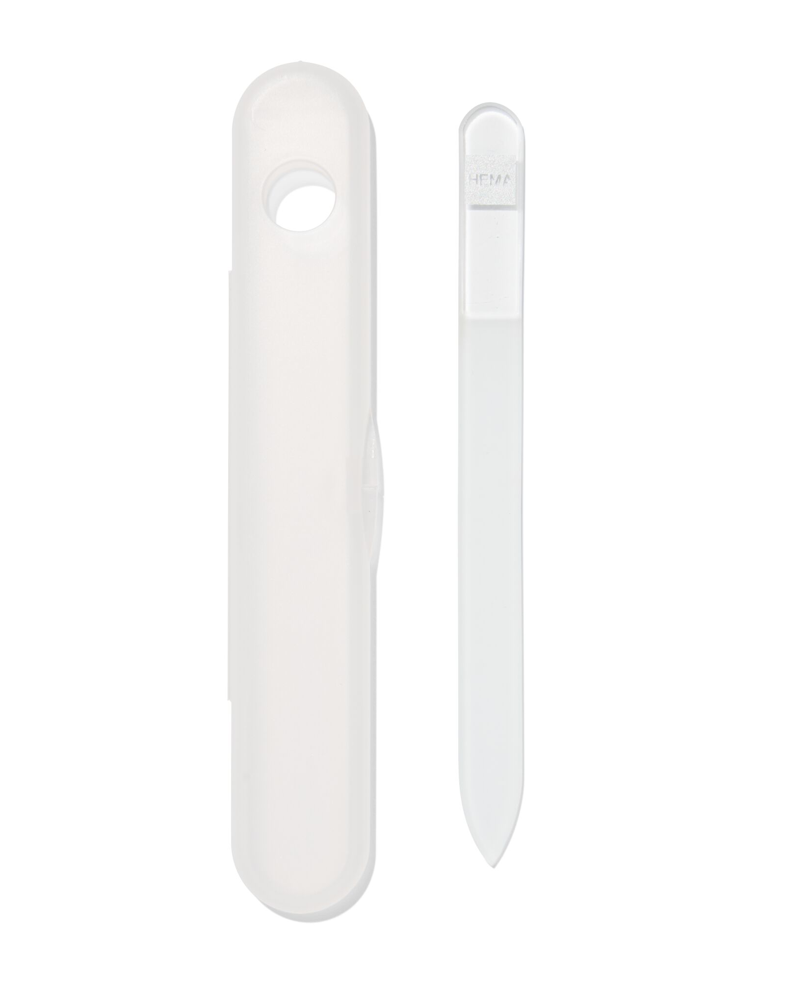 lime &agrave; ongles en verre extra fine avec bo&icirc;te de rangement - 11912412 - HEMA