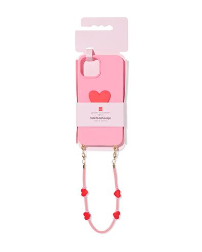 coque avec cordon iPhone 13/14 - 60102009 - HEMA