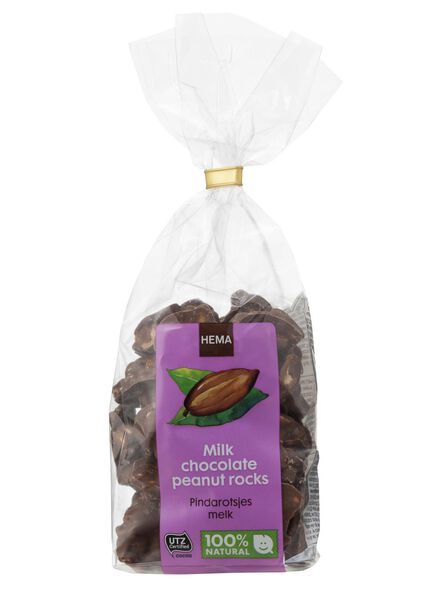rochers de cacahuètes chocolat au lait - 10311035 - HEMA