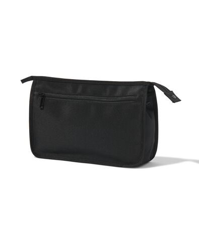 toilettas zwart 8.5x30x19 - 11890612 - HEMA