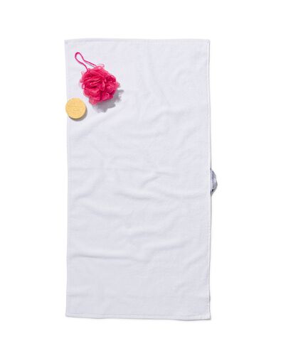 handdoek 2e kans recycled katoen wit - 1000031876 - HEMA