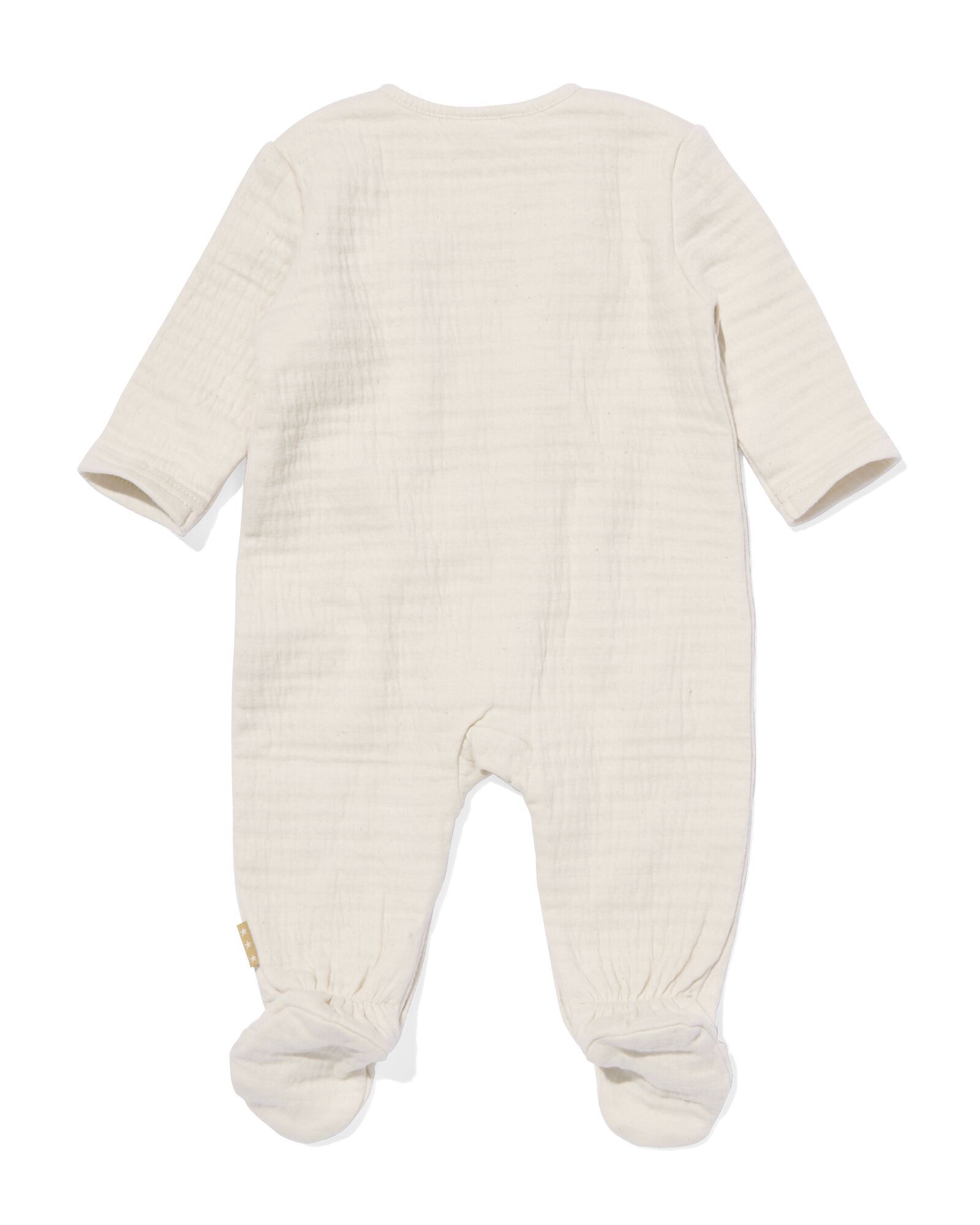 Newborn-Strampler mit F&uuml;&szlig;chen ecru ecru - 33480010ECRU - HEMA