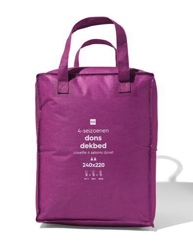 couette 4 saisons duvet recycl&eacute; 240x220 - 5590021 - HEMA