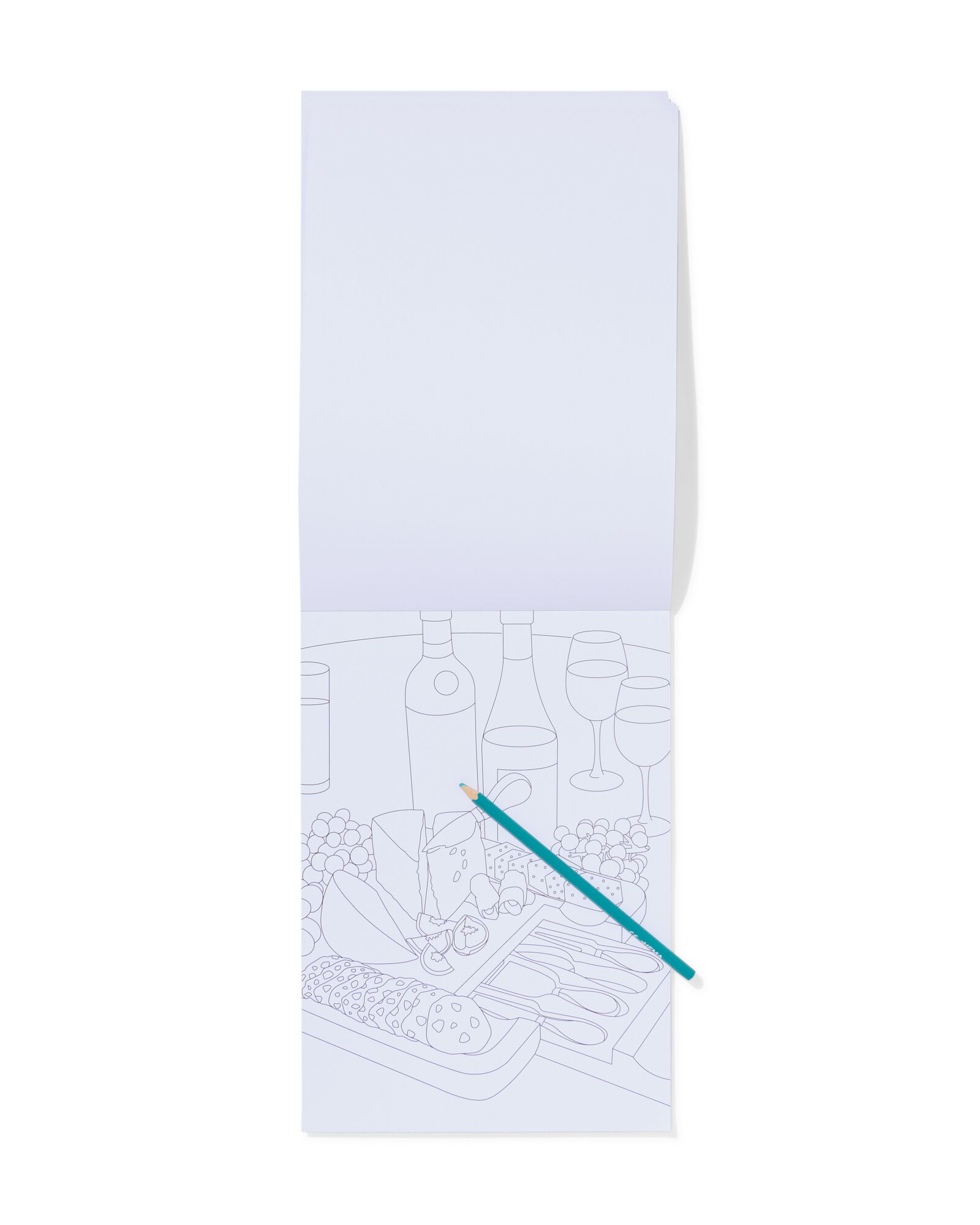 livre de coloriage A4 aliments et boissons - 60702812 - HEMA