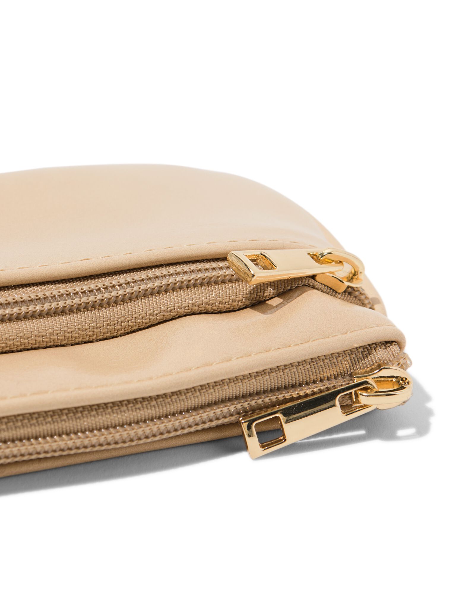 Schl&uuml;sseletui 12 &times; 8 cm, Kunstleder, beige - 18160036 - HEMA