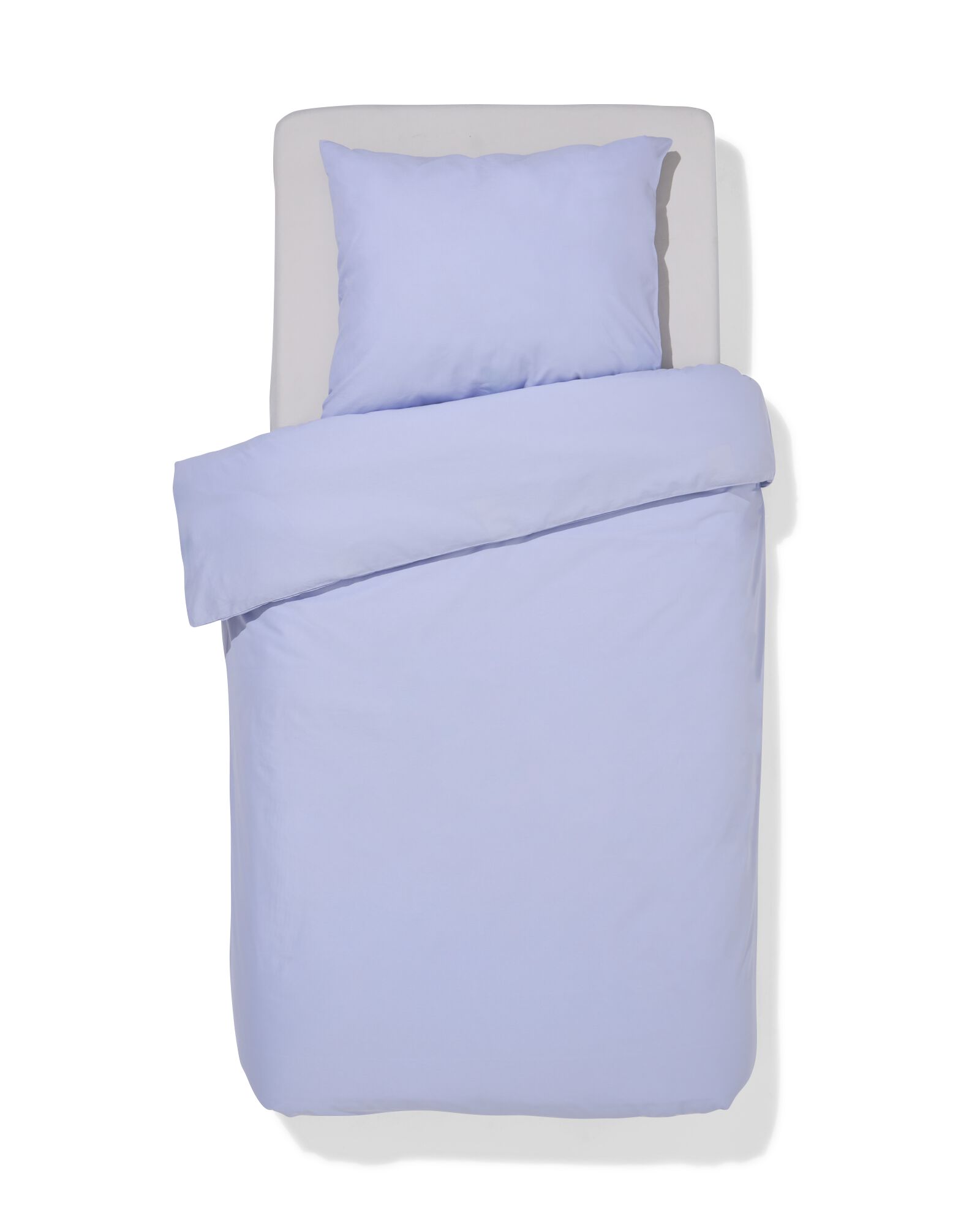 dekbedovertrek 140x200/220cm zacht katoen lavendel - 5750170 - HEMA