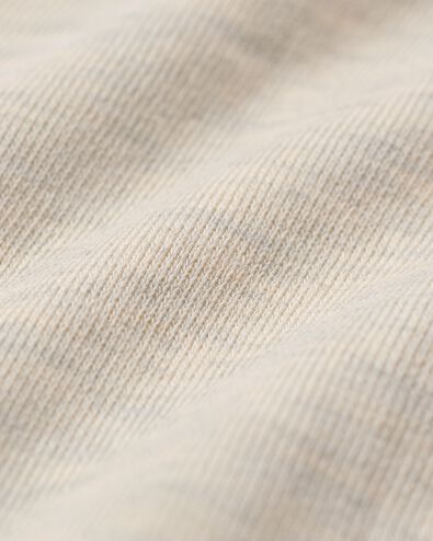 kinderoverhemd sweatstof grijsmelange grijsmelange - 30712048GREYMELANGE - HEMA