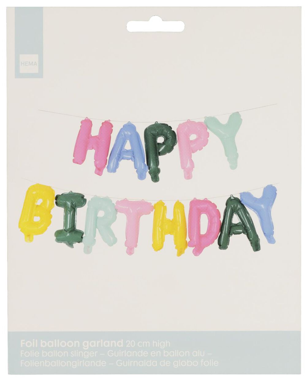 Folienballon Happy Birthday Hema Happy birthday, my lovely friend. hema