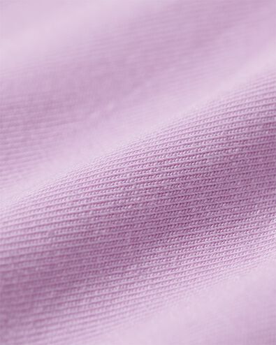 t-shirt enfant - coton bio violet 134/140 - 30832374 - HEMA
