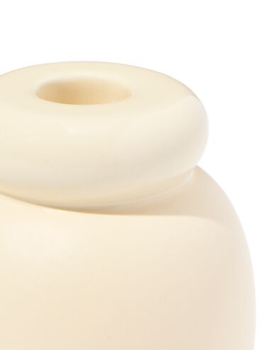 bougeoir 8,5x10 cm c&eacute;ramique cr&egrave;me - 13325038 - HEMA