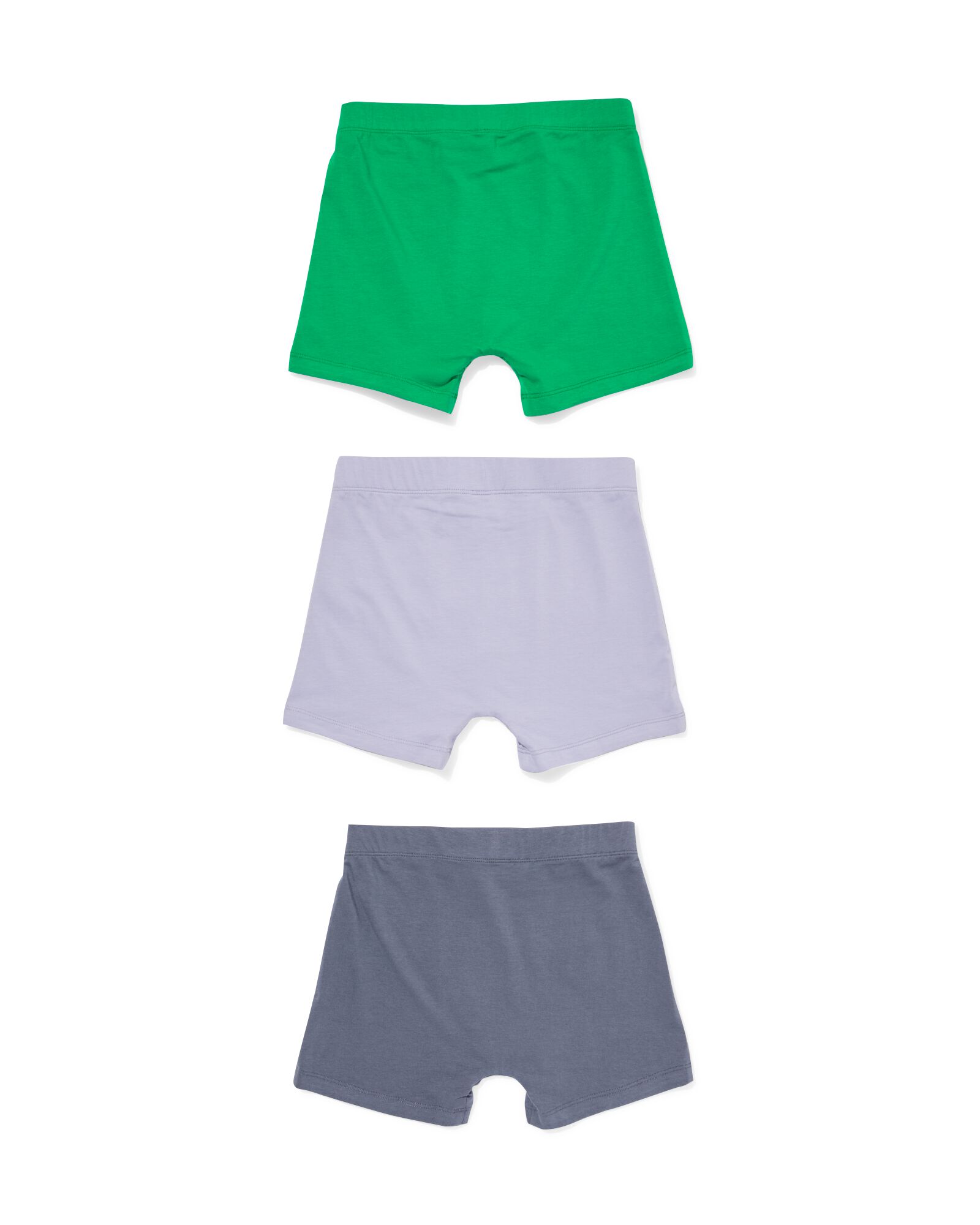 kinderboxers - 3 stuks groen - 19289970GREEN - HEMA