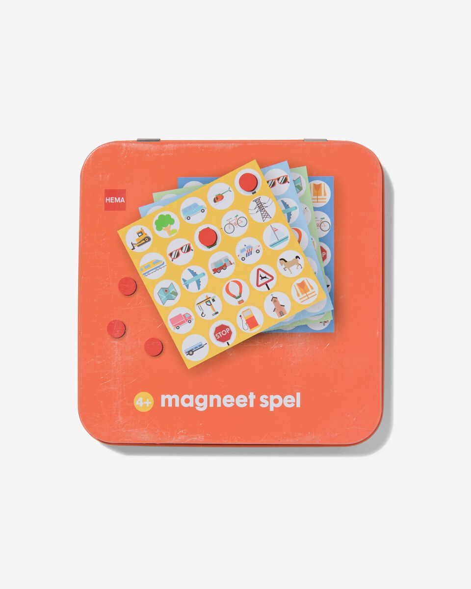 schraper kast canvas bingo magneet reisspel - HEMA