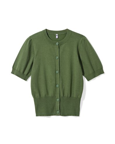 damesvest Rose groen - 36269575GREEN - HEMA