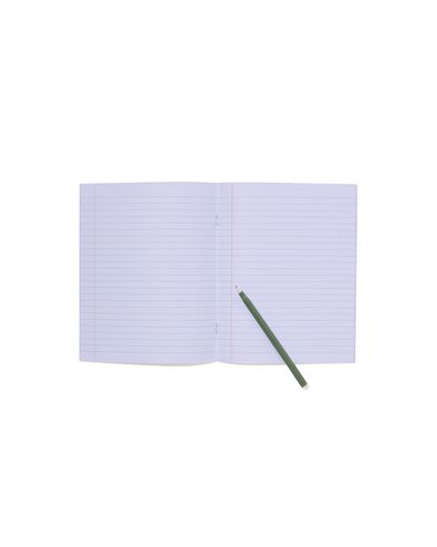 3 cahiers lilas A5 - lignés - 14120210 - HEMA