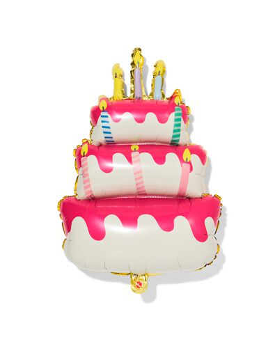 ballon aluminium 55 cm g&acirc;teau - 14260070 - HEMA