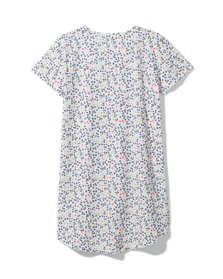 chemise de nuit femme en coton blanc blanc - 1000030227 - HEMA