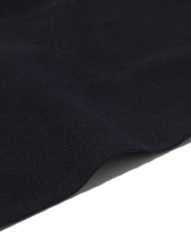 chemises homme sans couture perfect comfort - 2 pi&egrave;ces noir noir - 1000009783 - HEMA