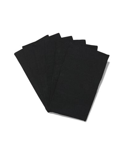 6&nbsp;couvre-livres extensibles noirs - 14522239 - HEMA