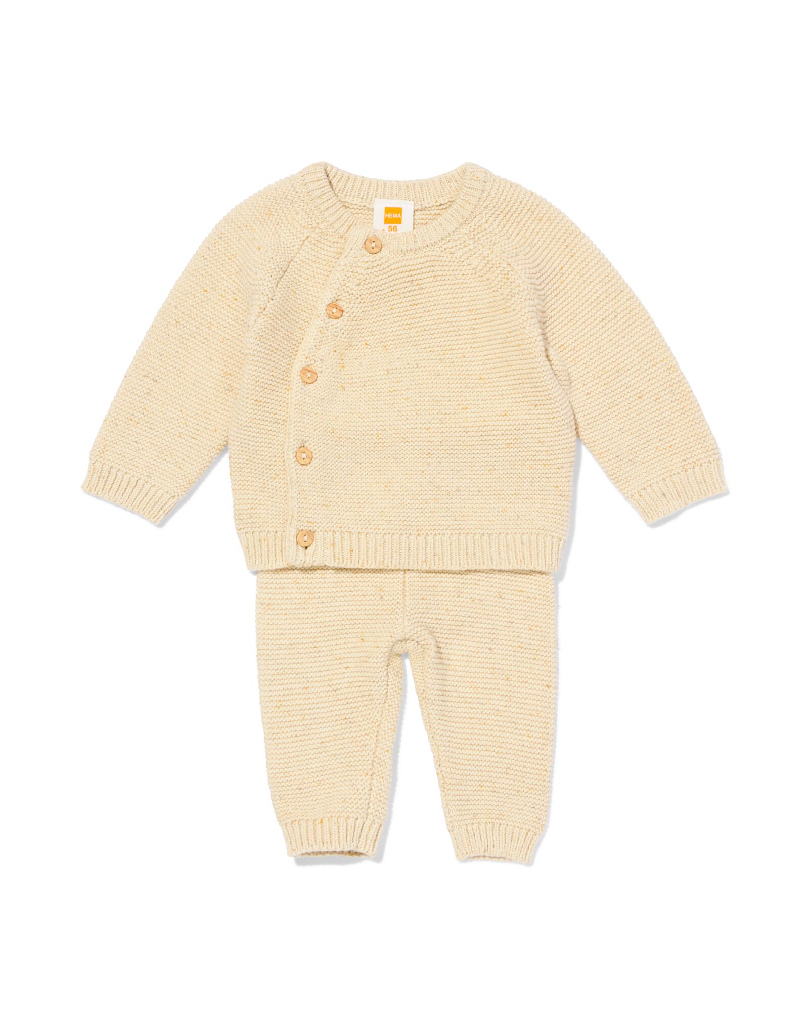ensemble de v&ecirc;tements nouveau-n&eacute; en maille &eacute;paisse sable sable - 33439020SAND - HEMA