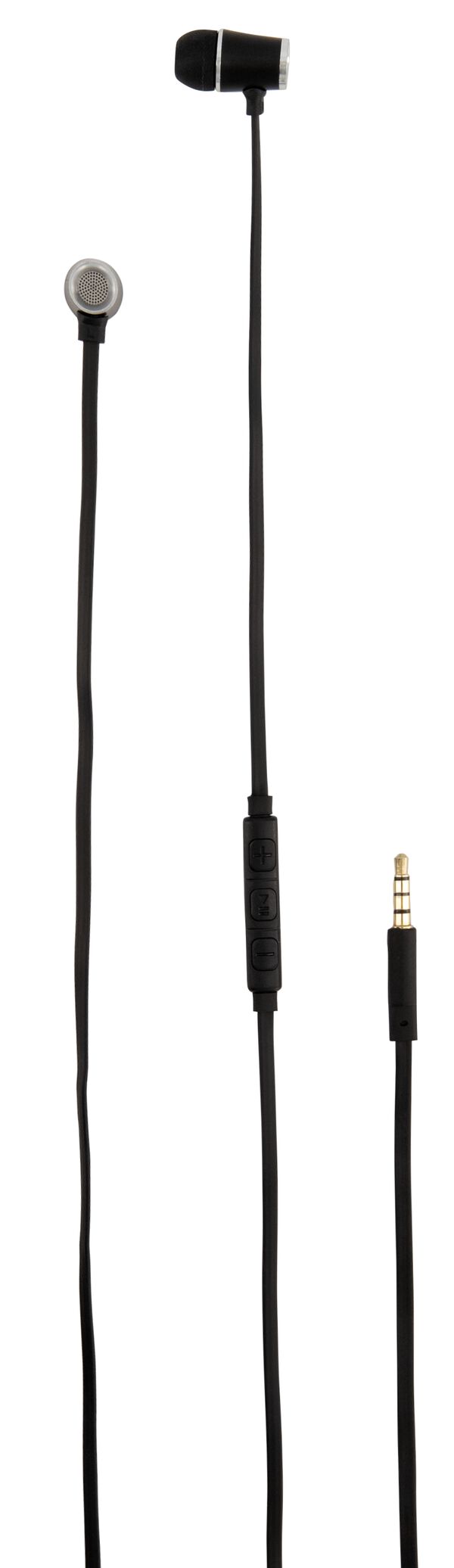 oortelefoon in-ear premium zwart - 39620022 - HEMA
