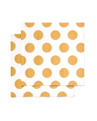 20 serviettes papier 33 x 33 cm - 14230072 - HEMA