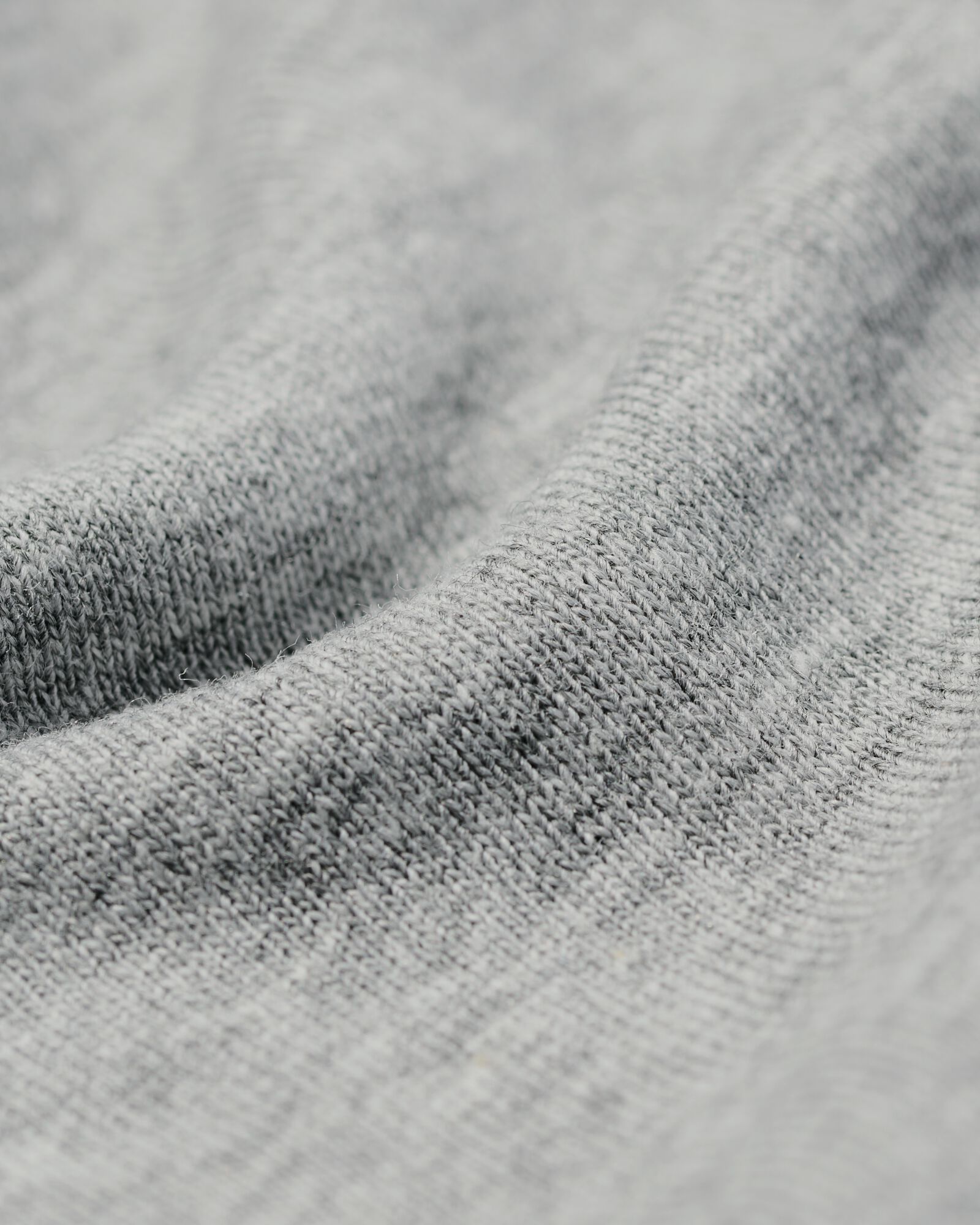 herenpyjama contrast grijsmelange grijsmelange - 23686640GREYMELANGE - HEMA