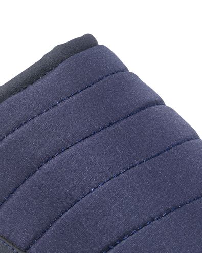 herensloffen donkerblauw donkerblauw donkerblauw - 16500060DARKBLUE - HEMA
