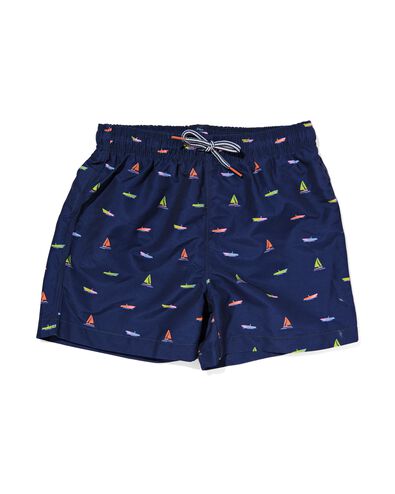 Kinder-Badehose, Boote dunkelblau - 22209570DARKBLUE - HEMA