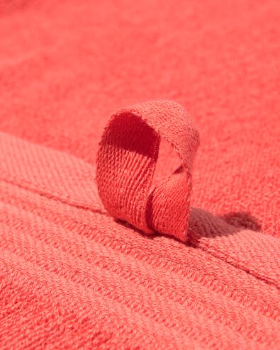 essuie-mains 50x50 coton corail - 5450043 - HEMA