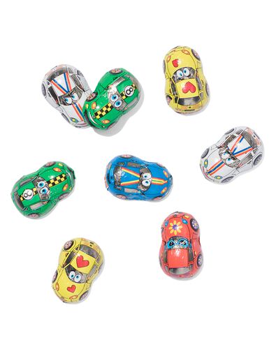 filet avec petites voitures en chocolat au lait 80g - 24472231 - HEMA