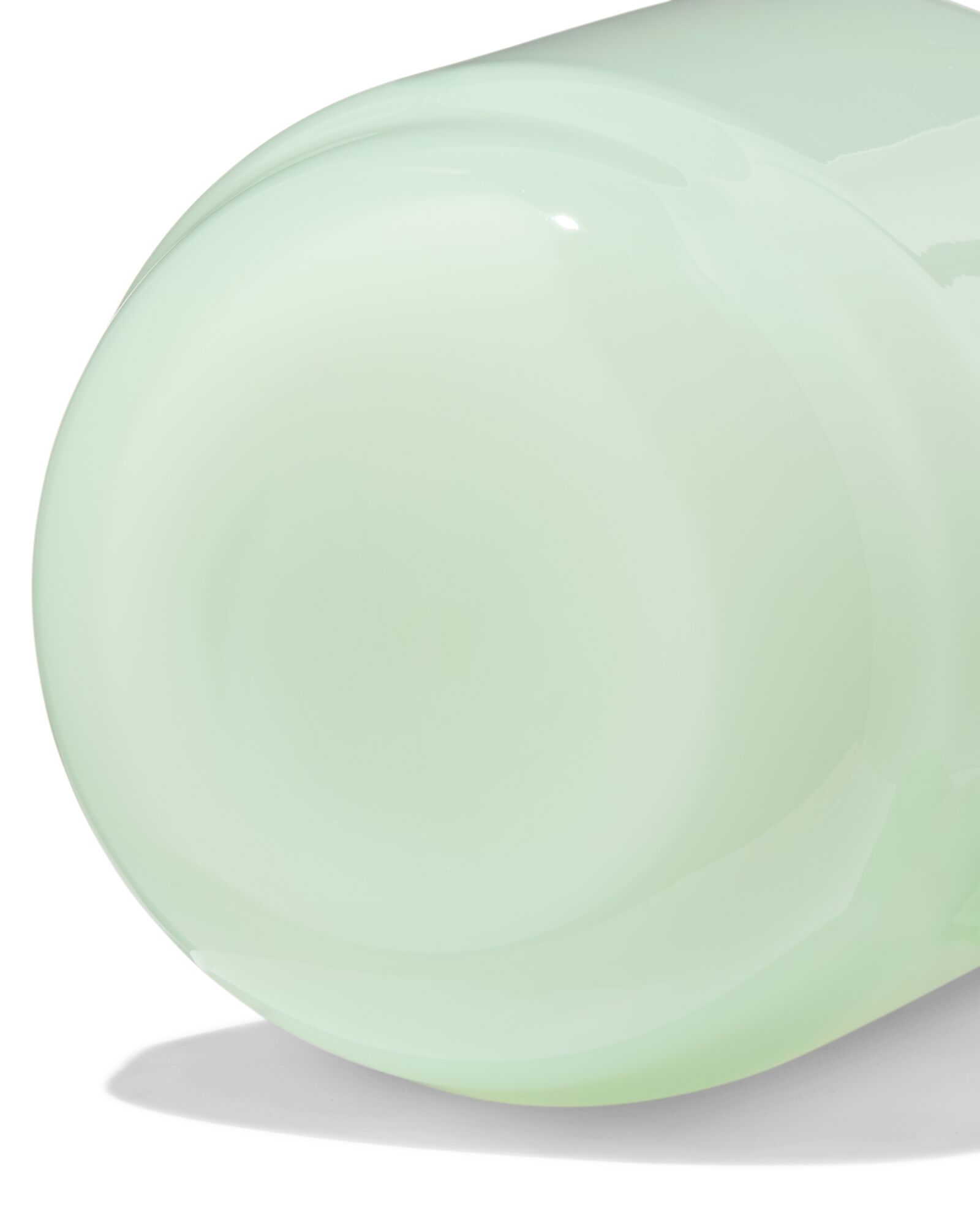 cappuccinomok 400ml glas groen - 80660341 - HEMA