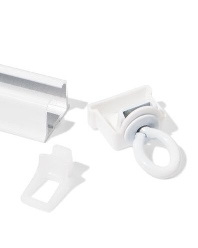 rail en U basique 200 cm blanc  - 7502003 - HEMA