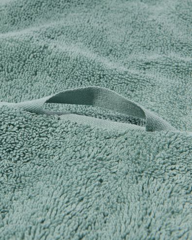 handdoeken - hotel extra zacht zeegroen handdoek 60 x 110 - 5284609 - HEMA