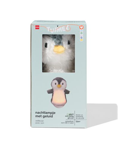culbuto en peluche pingouin - 15100259 - HEMA
