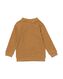 Baby-Sweatshirt, Waffeloptik braun 68 - 33163042 - HEMA